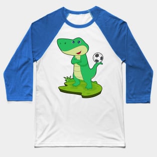 Crocodile Soccer player Soccer Baseball T-Shirt